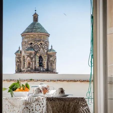 Apartment Amalpha Domus 100 Sqm With Ac Wifi And Balcony - 3rd Floor, 50 Steps In The Building