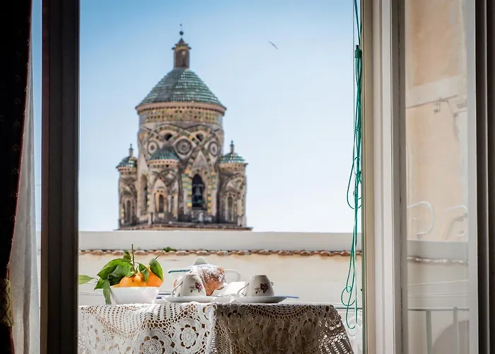 Appartement Amalpha Domus 100 Sqm With Ac Wifi And Balcony - 3rd Floor, 50 Steps In The Building