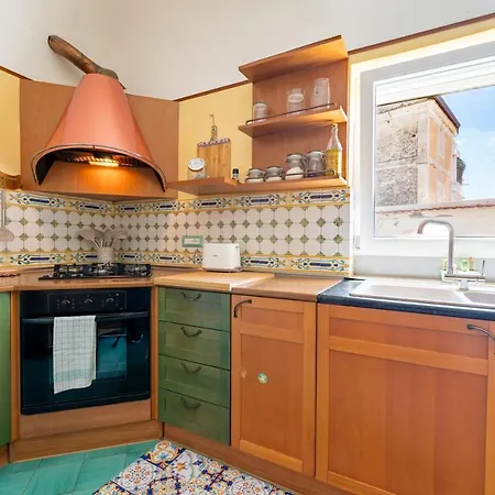 Amalpha Domus 100 Sqm With Ac Wifi And Balcony - 3rd Floor, 50 Steps In The Building أمالفي